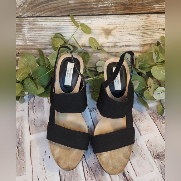 Simply Vera Vera Wang Elastic Band Strap Heels Size 7 - Picture 3 of 7
